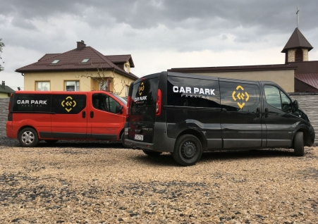 CarPark Pyrzowice - Oklejenie aut