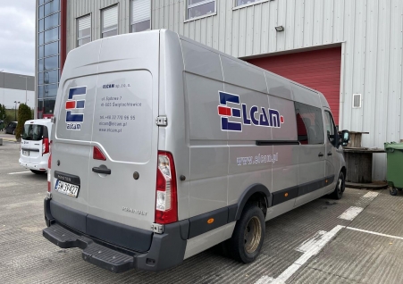 ELCAM - Oklejenie samochodu dostawczego